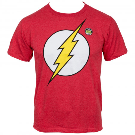 DC Comics The Flash Symbol Glow Ink Youth T-Shirt